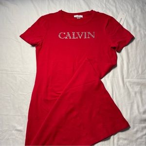 NWT CALVIN KLEIN shirt dress size S